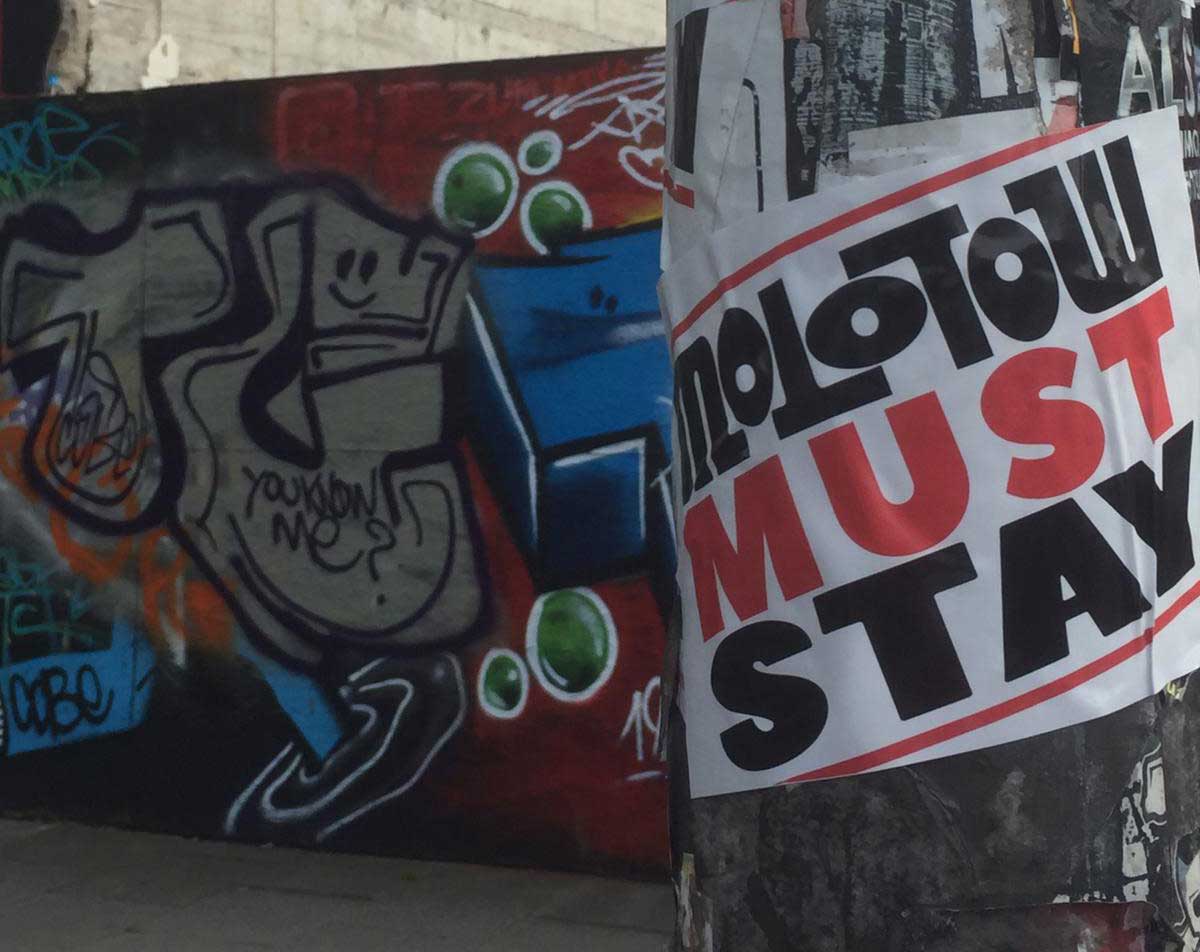Molotow Must Stay!